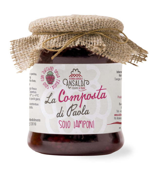 La composta di Paola solo lamponi